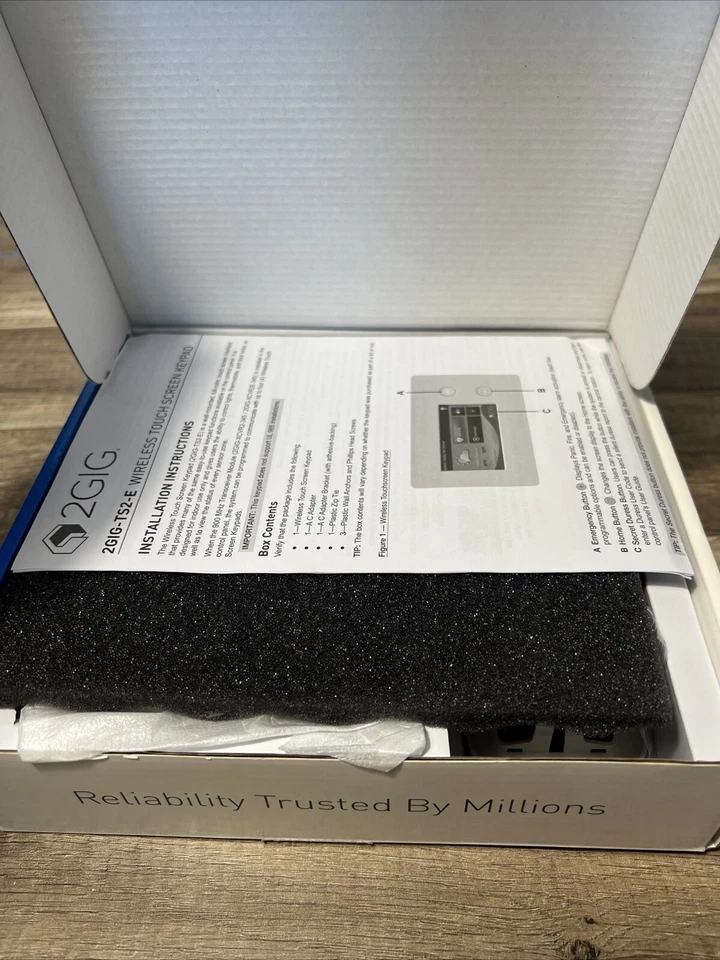 2Gig 2GIG-TS1-E Wireless Touch Screen Keypad - Image 2 of 4