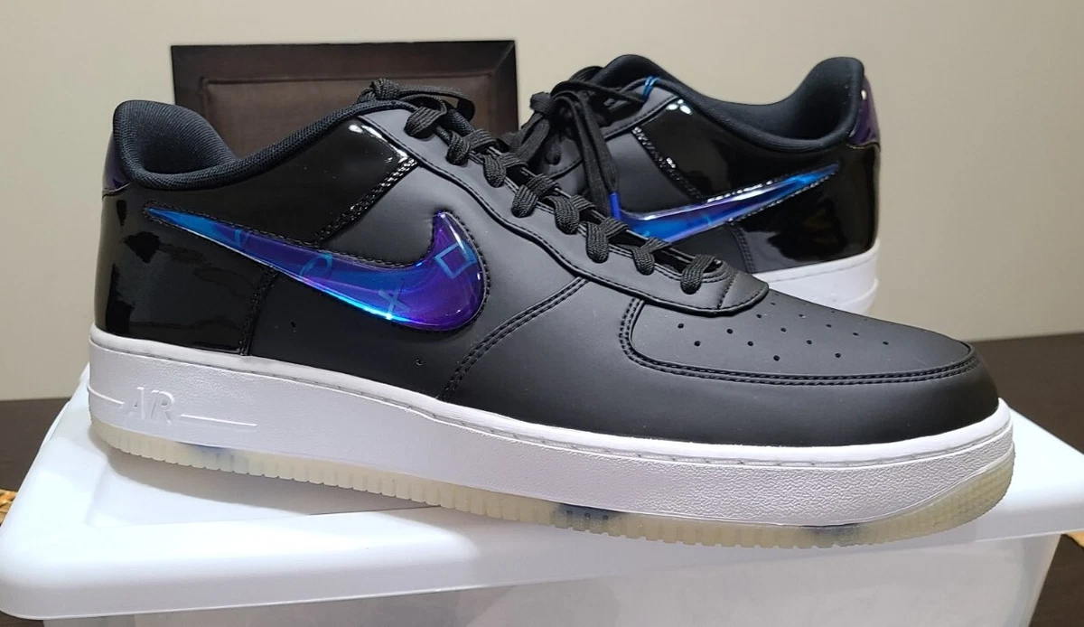 Vertrouwelijk kern Reageren DS 2018 Nike Air Force 1 Low PlayStation 18 QS Black/Royal SZ16 BQ3634001  NO BOX | eBay