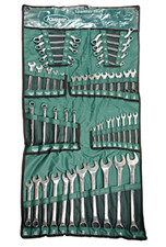 Kamasa Tools 55943 Assorted Spanner 50 Pce Set Combo Offset Half Moon Metric