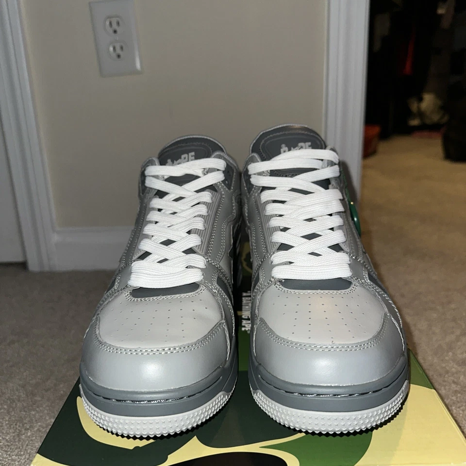 Bolso de Mano A Bathing Ape Sta “Gris” Talla 8 Ds. StockX verificado. Foto 2 de 4