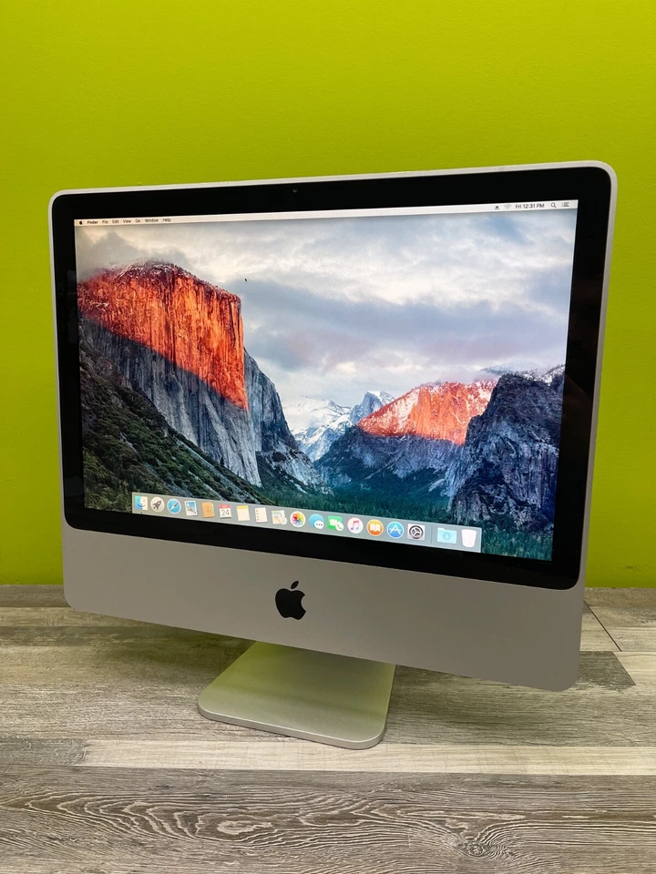 Apple iMac 2008 A1224 20" Screen Core 2 Duo 2.66GHz 4GB 320GB El Capitan - Image 3 of 4