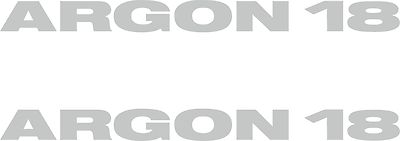 2 x Argon 18 -Aufkleber- viele Farben- Größe 160 mm x 13 mm
