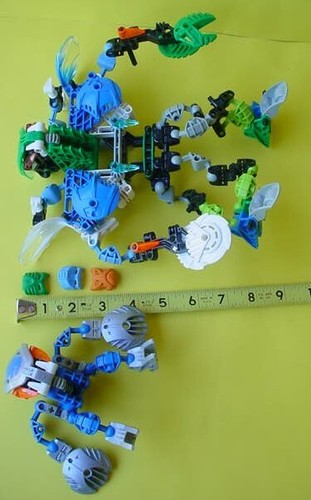 LEGO Bionicle 8562 GAHLOK 8564 LEHVAK 8565 KOHRAK 8578 GAHLOK-KAL 2002 BOHROK - Bild 15 von 16