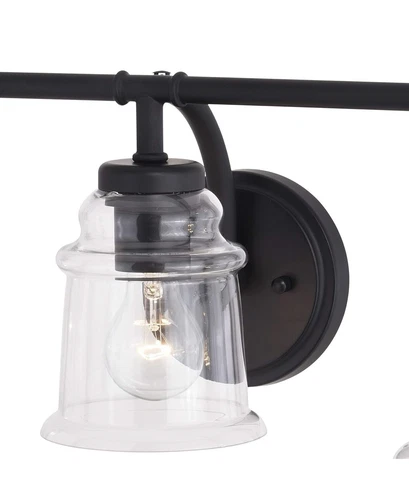 Vaxcel Toledo 3 Light Vanity, Black - W0350 - Picture 4 of 5