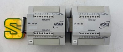 Eaton Moeller (NORIS Automation) LE4-116-XD1 Digital I/O *Lot of (2)* (Used)
