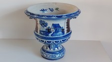 Cache pot Faïence Nevers XIXème, Antoine Montagnon