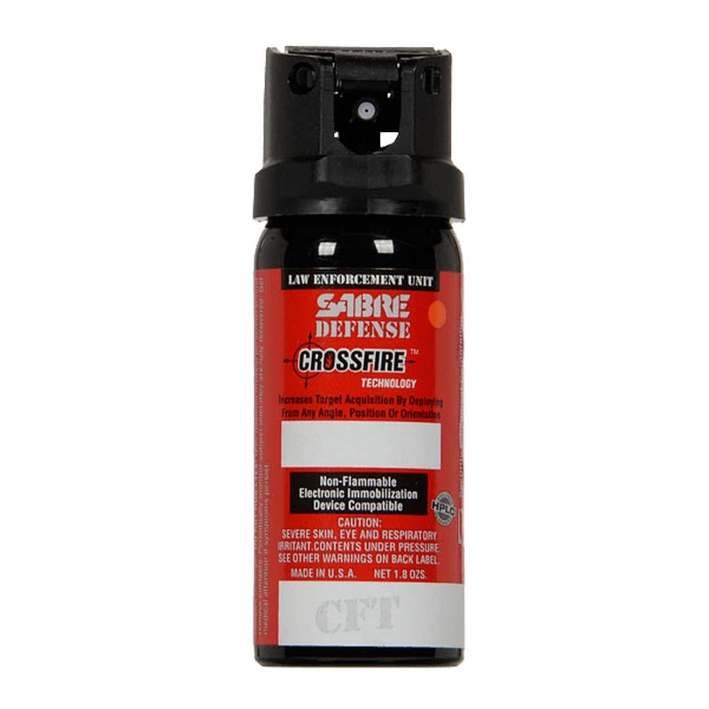 Sabre Red 51CFT10 Crossfire Stream (MK-3) Pepper Spray, 0.33% MC