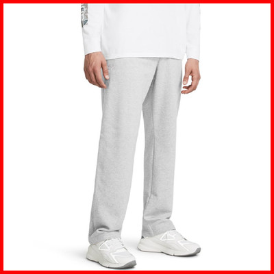 Under Armour Mens Rival Fleece Pants 011 Mod Gray / / 1379770