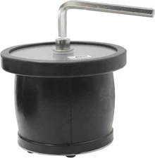 Expandable Mechanical Seal Cleanout DL85-Fit 3.35"~3.94"(85~100mm), Black 