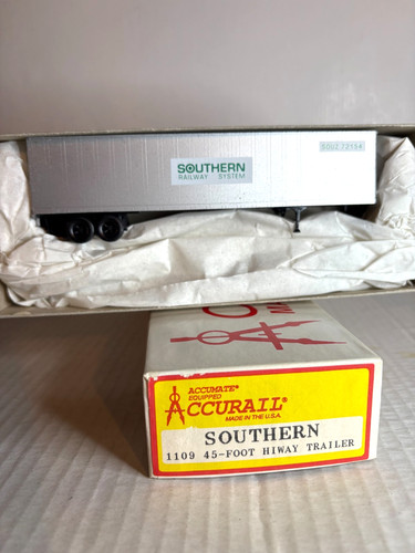 Remolque de caja Accurail #1109 Southern 45' #72154 H.O.  1:87 | Zustand: Used