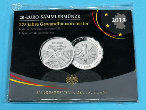 Deutschland Germany 20 Euro 2016-2025 PP, 18g 925er Silber, Ø32,5mm, AUSWAHL (S2 - Bild 31 von 76