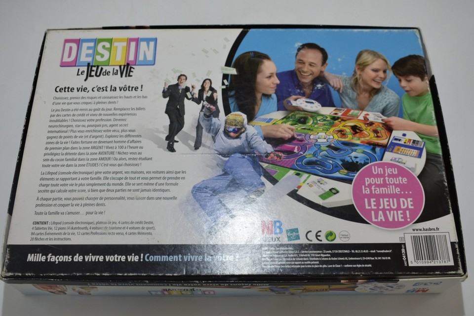 Destins le jeu de la vie vintage