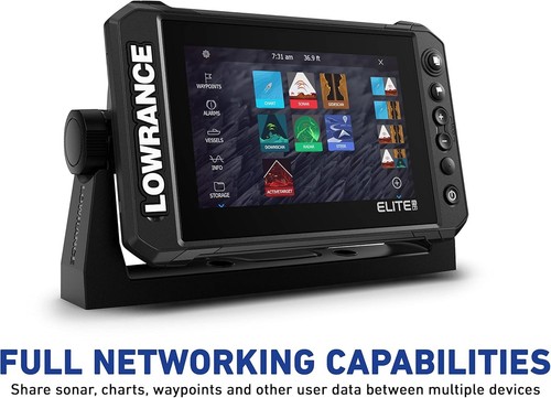 Advanced 9-Inch Fishfinder with Active Imaging & Live Sonar for Ultimate Fishing - Picture 6 of 8