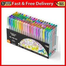 Shuttle Art 240 Pack Glitter Gel Pens, 120 Colors Glitter Gel Pen Set with 120