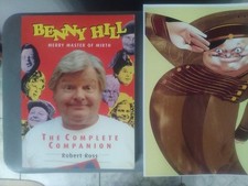 Benny Hill-The Complete Companion Softcover-Merry Master of Mirth-1999 + photo