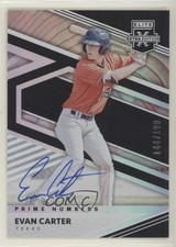 2020 Elite Extra Edition Prime Numbers A Signatures 144/190 Evan Carter Auto tg7