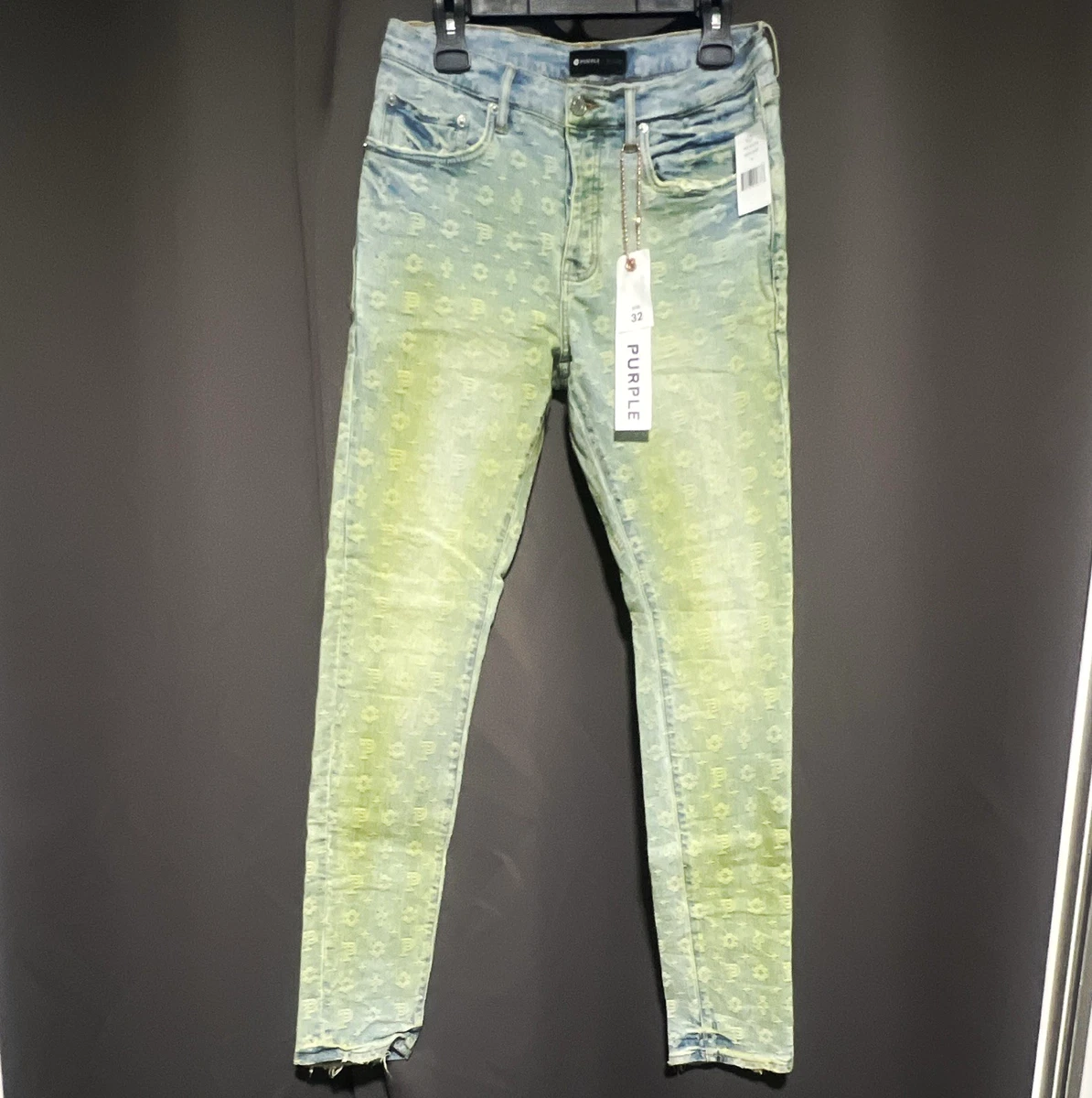 Purple Regular Jeans for Men in 32 Inseam for sale | eBay