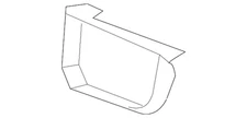 Genuine Honda Cover Front Grille Radar 71124-TLA-A50