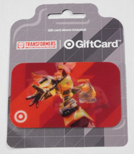 2021 TARGET TRANSFORMERS BUMBLEBEE GIFT CARD - New (No Cash Value)