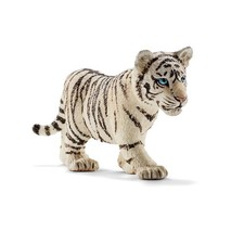 Schleich White Tiger Cub Realistic Wildlife Figurine For Imaginative Play
