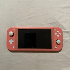 Nintendo Switch Lite Coral Pink Console, Pre-owned