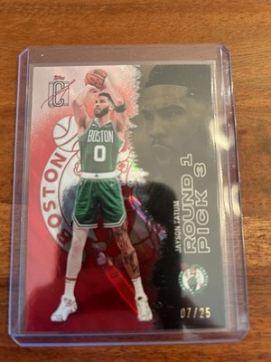 Jayson Tatum 2026 Topps Signature Red Lava 7/25 - BOSTON CELTICS