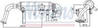 1X Nissens 989482 KüHler AbgasrüCkfüHrung FüR Alfa Romeo