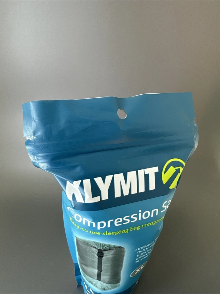 KLYMIT Bolsa de Compresión Saco Gris 2 Hebillas 3.7oz 11x22" XL NUEVO SELLADO Foto 3 de 4