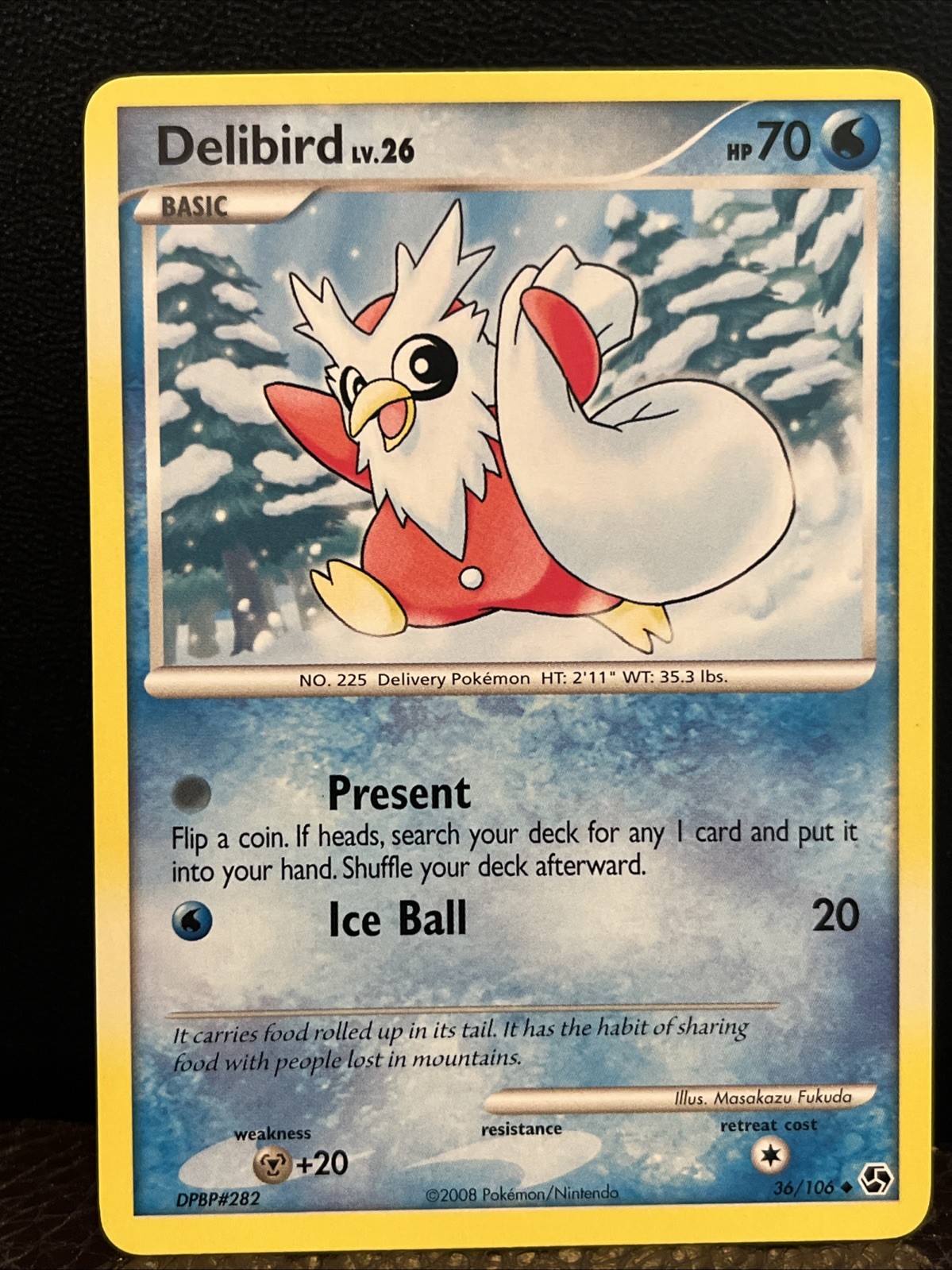 Pokemon TCG Great Encounters Delibird 36/106