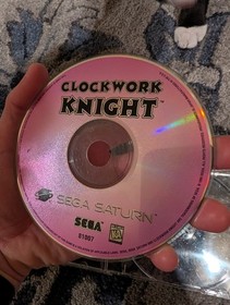 Sega Saturn Clockwork Knight - Without Original Case Tested And Working