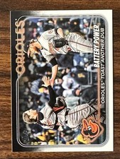 2024 Topps Update Baseball Adley Rutschman Orioles Battery Power Base US44