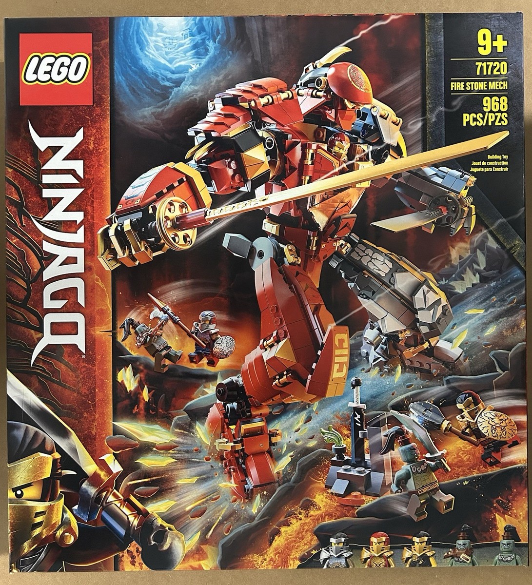 Fire Stone Mech Lego Ninjago Temporada 13 Sets LEGO NINJAGO