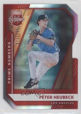 2021 Panini Elite Extra Edition Prime Numbers C Die-Cut 71/169 Peter Heubeck o6b