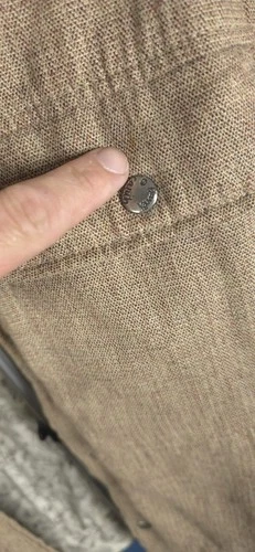 Vintage Planet Earth Hemp Blend Jacket Mens Medium Tan Utility Skate Gorpcore image 11
