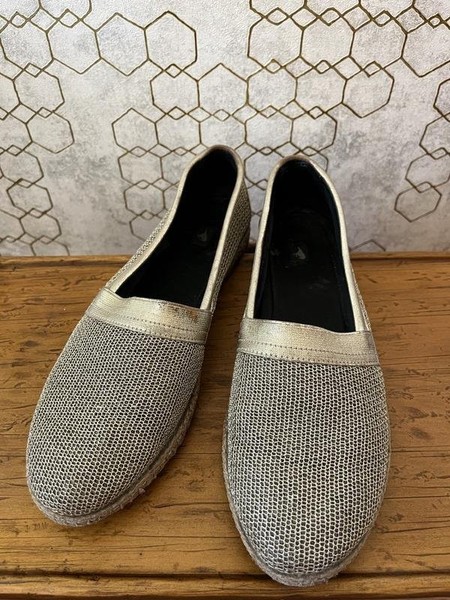 Women Luciano Carvari Heels Gold Leather 39