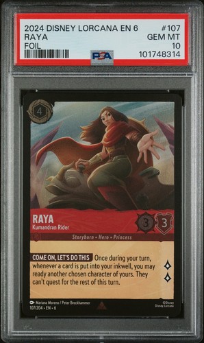 Raya - Kumandran Rider graded PSA 10 for sale on eBay