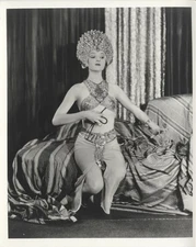 Myrna Loy Show of Shows 1929 Exotic Costume Vintage 8x10 Silver Gelatin Photo 
