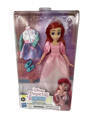Disney Princess Comfy Squad Comfy to Classic Ariel Fashion Doll,   Authentic