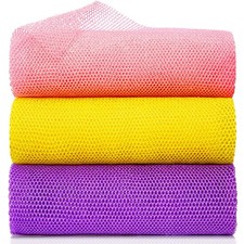 African Net Sponge 1 Count Pack of 3 , Yellow Pink Purple