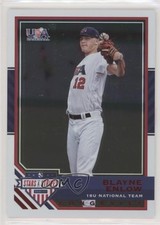 2017 Panini USA Baseball Stars & Stripes Longevity Ruby 34/249 Blayne Enlow 0l2