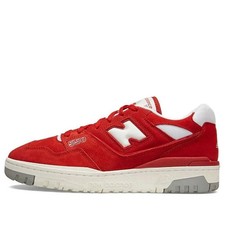 New Balance 550 Low Suede Team Red Basketball Athletic Trainers BB550VND Men 7.5