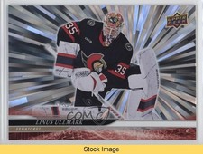 2024-25 Upper Deck Extended Series Outburst Linus Ullmark #593 READ 1g6d
