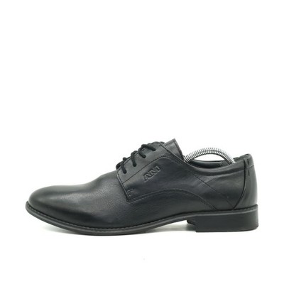 AM Shoe Company Herren Business Derby Oxford Echtleder Business-Schuhe EU 42