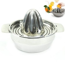 Stainless Steel Citrus Juicer Squeezer Manual Lemon Lime Orange Juice Press
