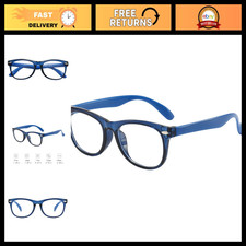 Dark Blue Kids Blue Light Blocking Glasses - Protect Eyes from Screen Strain