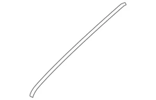 Genuine Volkswagen Reveal Molding 5N0-854-327-5AP