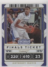 2020-21 Contenders Draft Picks Variation Finals Ticket 7/10 Anthony Davis #7 7y2