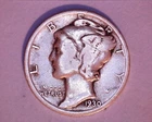 1930 MERCURY DIME***  127-6A