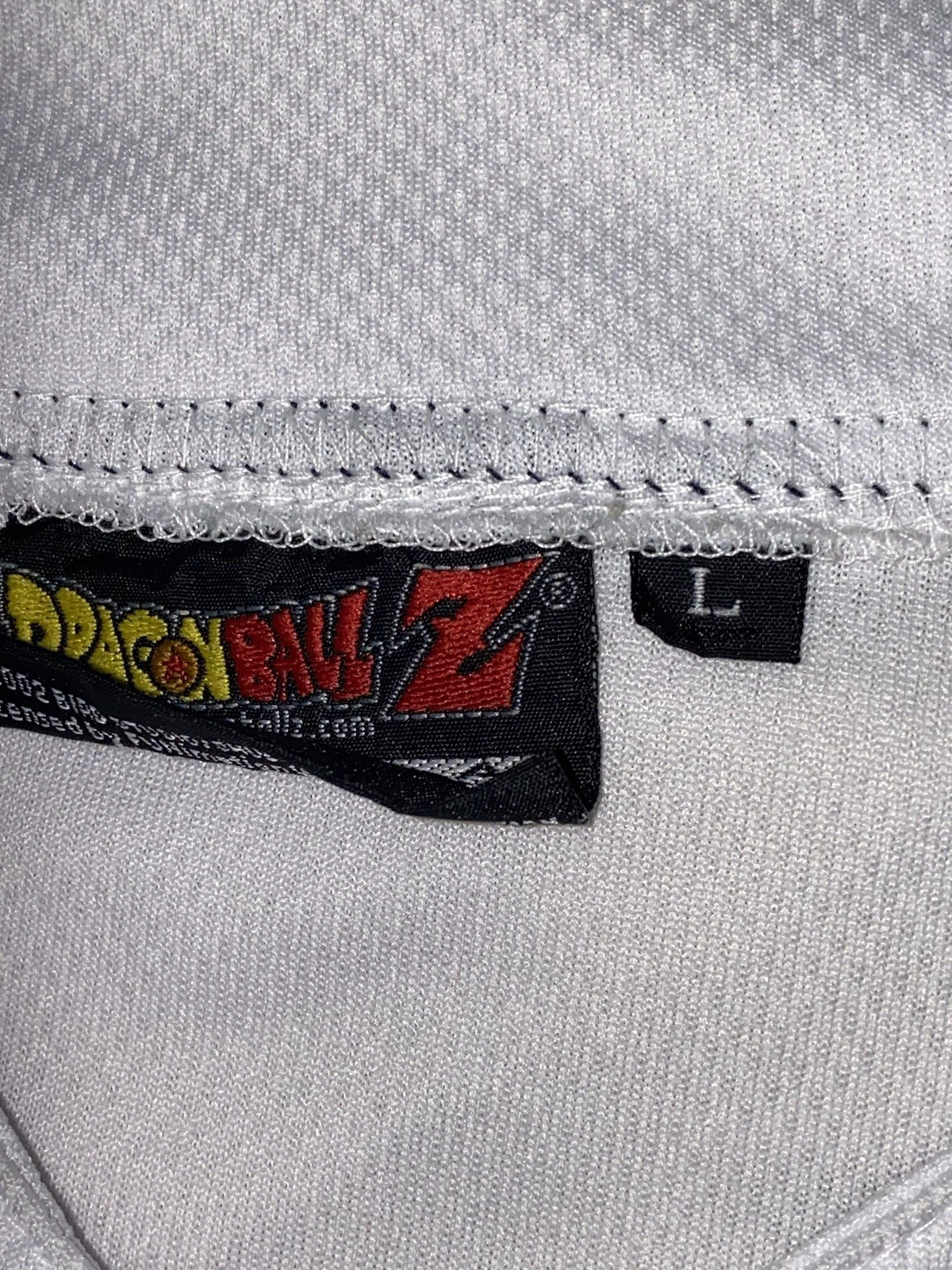 Dragonball Z Baseball Jersey Goku Vegeta 2002 VTG