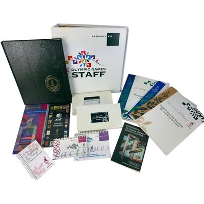 Vintage 1996 Atlanta Olympic Games original Staff Security Training Materials